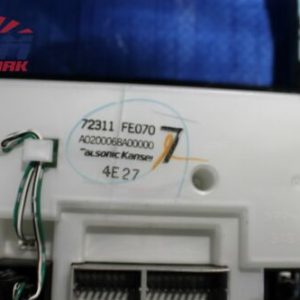 JDM 2006 SUBARU IMPREZA A/C HEATER CLIMATE CONTROL PANEL EJ207 OEM 72311FE070 5